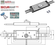 Immagine di SERRATURE SECUREMME SERRANDE SECURMAP11 2200
