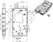 Immagine di SERRATURE SECUREMME PORTE BLINDATE DOPPIA 2531.37