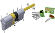 Immagine di CILINDRI SECUREMME EVOK22 TOP MODULARE POMOLO