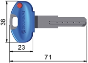 Immagine di CHIAVI SECUREMME K1 CK1 * DUPLICATO