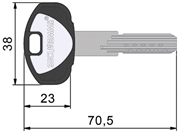 Immagine di CHIAVI PUNZONATE SECUREMME K2