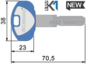 Immagine di CHIAVI SECUREMME TEAM EVOK1 * DUPLICATO