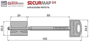 Immagine di CHIAVI SICUREZZA D.MAPPA SECURMAP24 TEAM MM.105