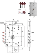 Immagine di SERRATURE MUL-T-LOCK OMEGA BLUE *M*