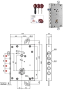 Immagine di SERRATURE MUL-T-LOCK OMEGA BLUE *C*