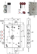 Immagine di SERRATURE MUL-T-LOCK OMEGA BLUE *D*