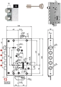 Immagine di SERRATURE MUL-T-LOCK MATRIX *C* I.28 +10