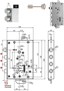 Immagine di SERRATURE MUL-T-LOCK MATRIX *C* I.37 +10