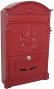 Immagine di CASSETTE POSTALI REGIE POSTE LIONS 6326 ROSSO